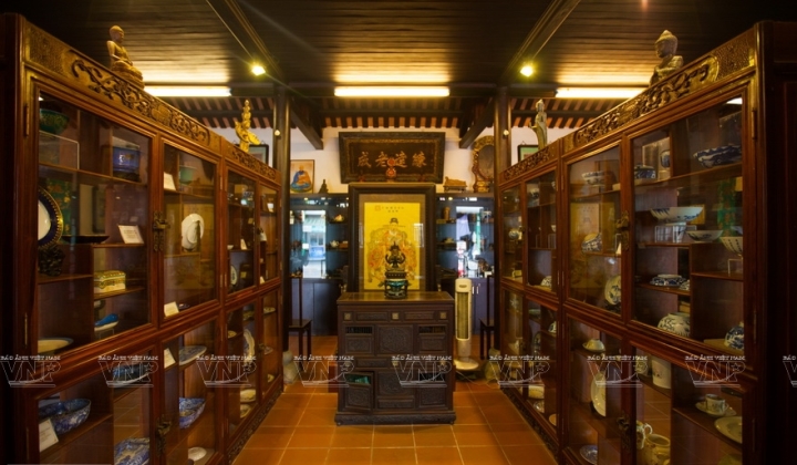 Le musée a été construit par le chercheur et collectionneur d'antiquités Tran Dinh Son (illustration)