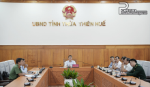 Phó Chủ tịch UBND tỉnh Hoàng Hải Minh chủ trì tại điểm cầu Thừa Thiên Huế