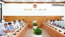 Phó Chủ tịch UBND tỉnh Phan Quý Phương chủ trì tại điểm cầu Thừa Thiên Huế