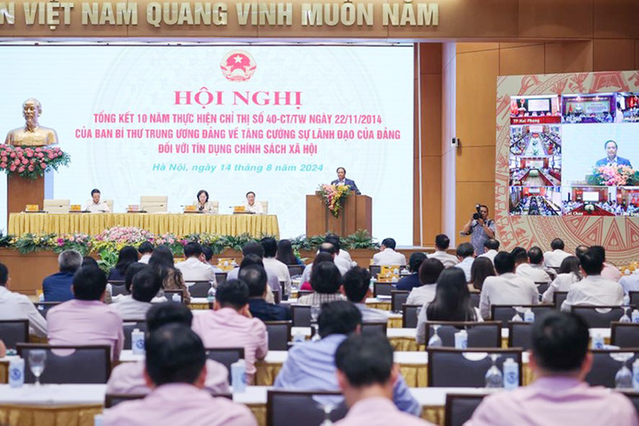 Tại hội nghị (Ảnh: VGP/Nhật Bắc)