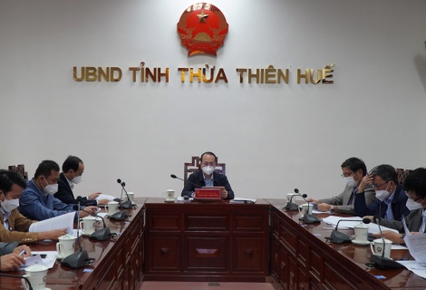 Phó Chủ tịch UBND tỉnh Phan Quý Phương chủ trì tại điểm cầu trực tuyến tỉnh Thừa Thiên Huế