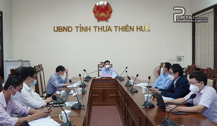 UVTV Tỉnh ủy - Phó Chủ tịch UBND tỉnh Nguyễn Thanh Bình chủ trì cuộc họp