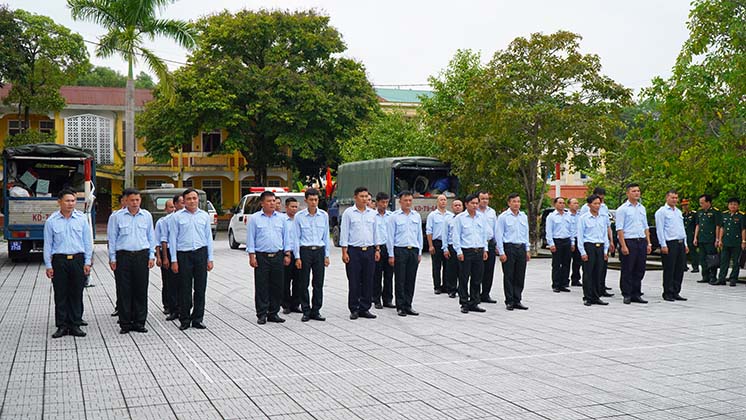 Cán bộ, nhân viên Đội 192 xuất quân tìm kiếm, quy tập hài cốt liệt sĩ tại Lào mùa khô 2024-2025