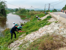 Phường Hương An Ra quân ngày "Chủ Nhật Xanh"