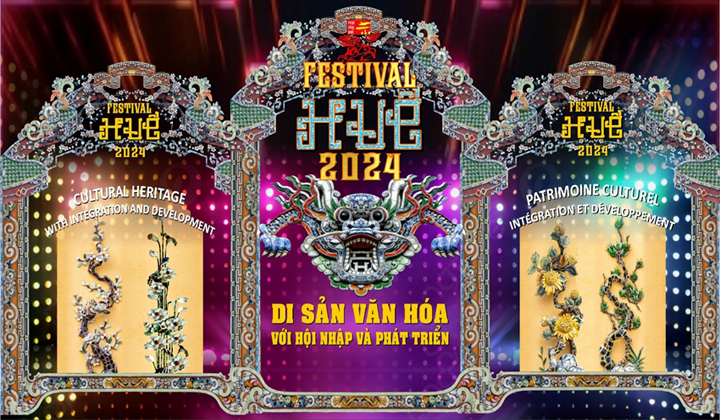 Poster chính thức của Festival Huế 2024