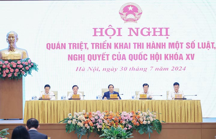 Tại hội nghị (ảnh: VGP/Nhật Bắc)